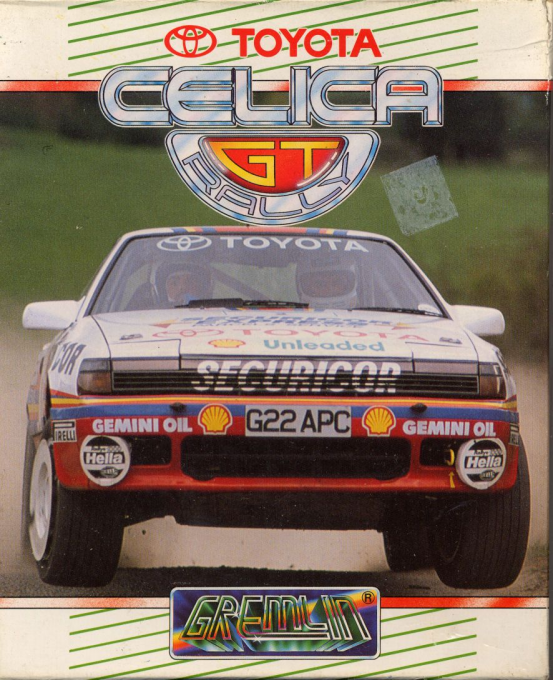 Toyota Celica GT Rally box art
