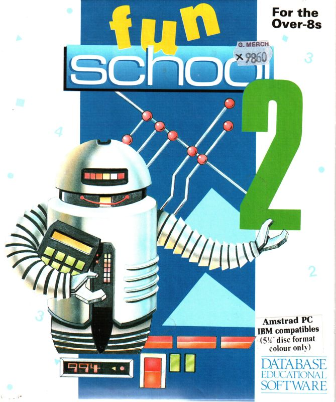Fun School 2 - For Over 8's box art