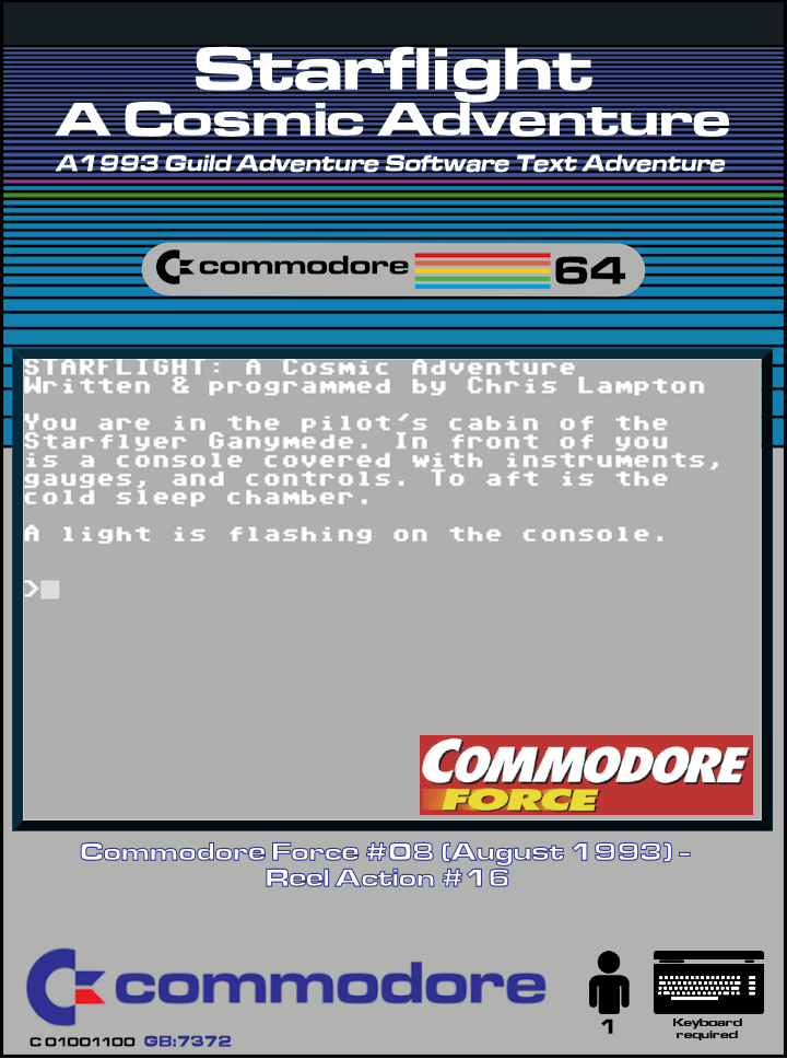 Starflight - A Cosmic Adventure box art
