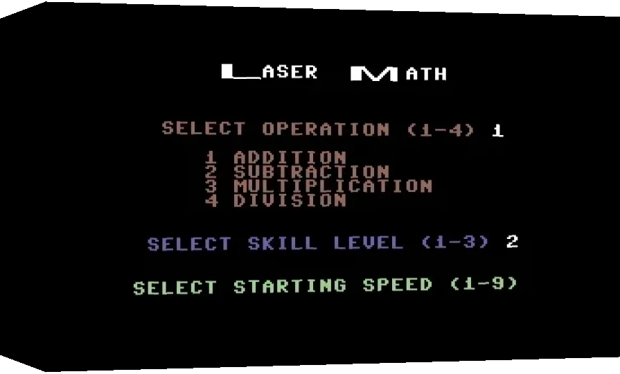 Laser Math — box-3D (WOR)