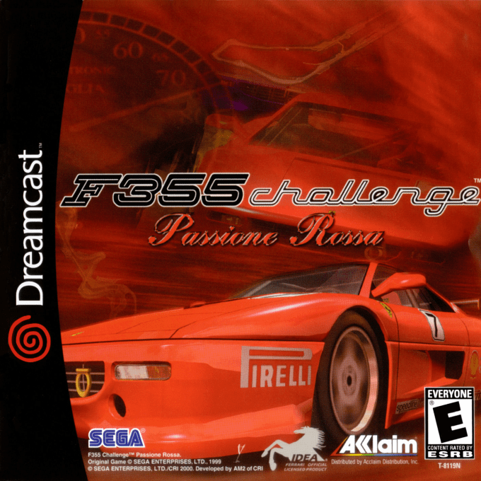 F355 Challenge - Passione Rossa box art
