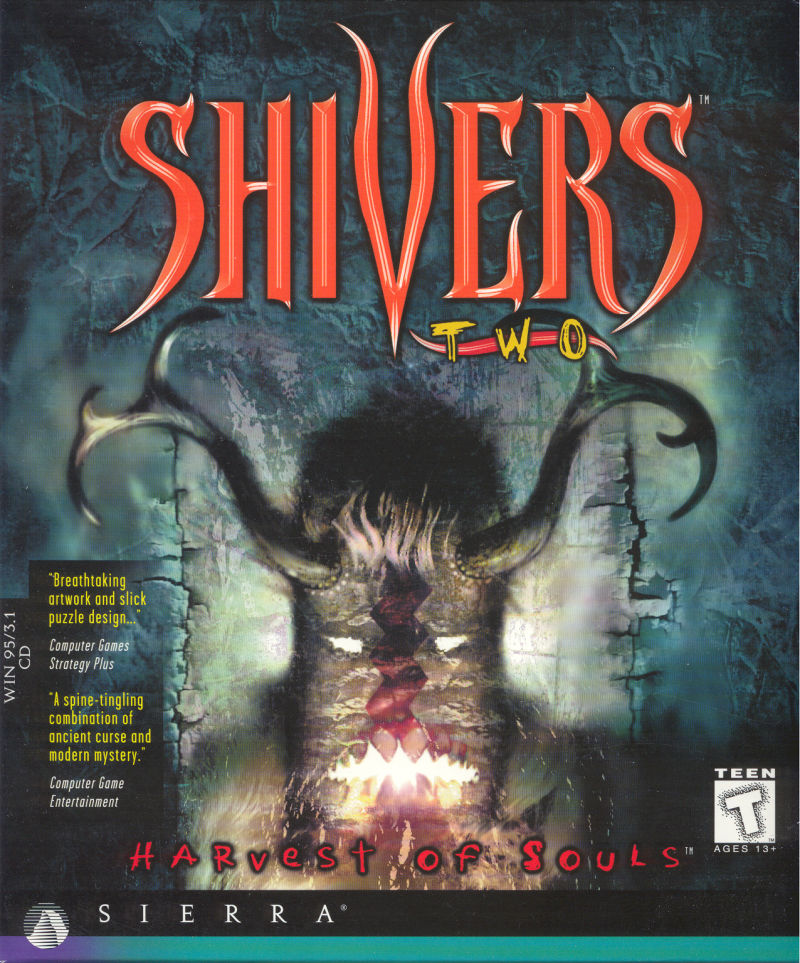 Shivers Two: Harvest of Souls box art