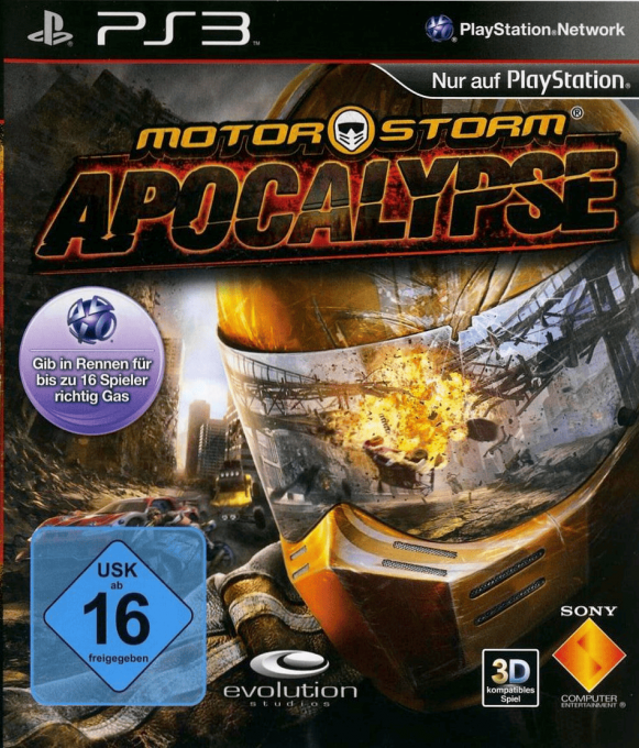 MotorStorm Apocalypse — box-2D (DE)