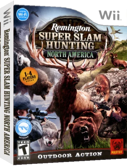 Remington Super Slam Hunting - North America — box-3D (US)