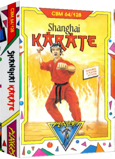 Shanghai Karate — box-3D (EU)