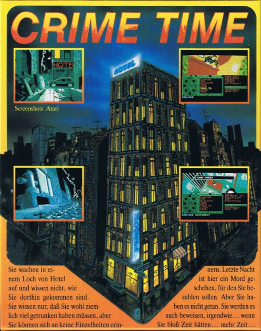 Crime Time — box-2D-back (DE)