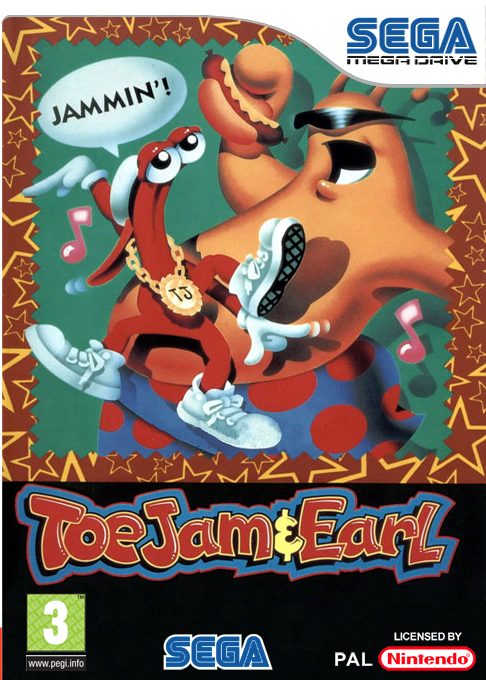 Toejam And Earl — box-2D (FR)