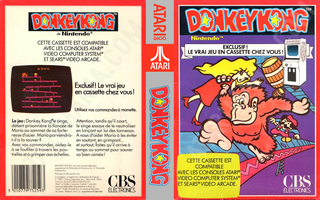 Donkey Kong — box-texture (FR)