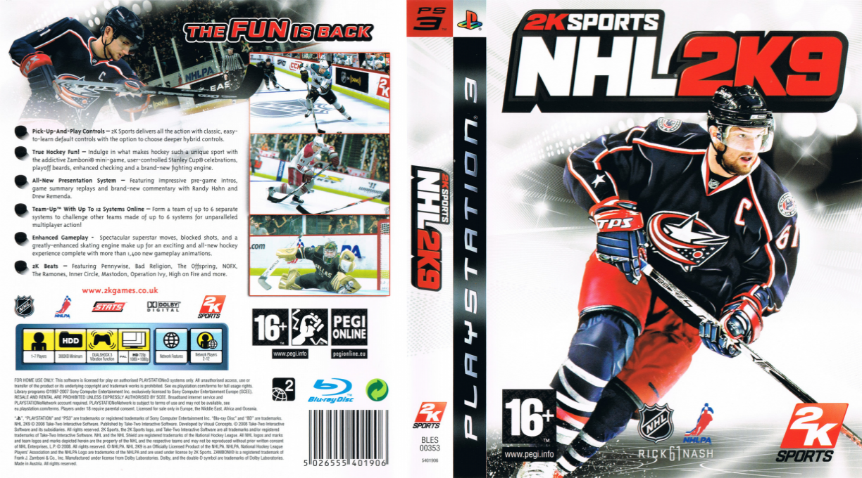 NHL 2K9 — box-texture (EU)