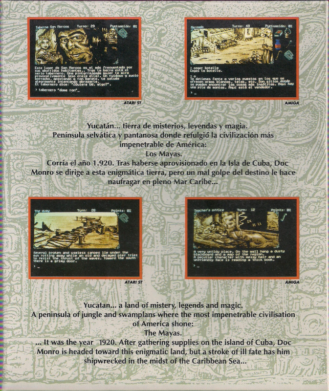 Diosa de Cozumel, La — box-2D-back (SP)