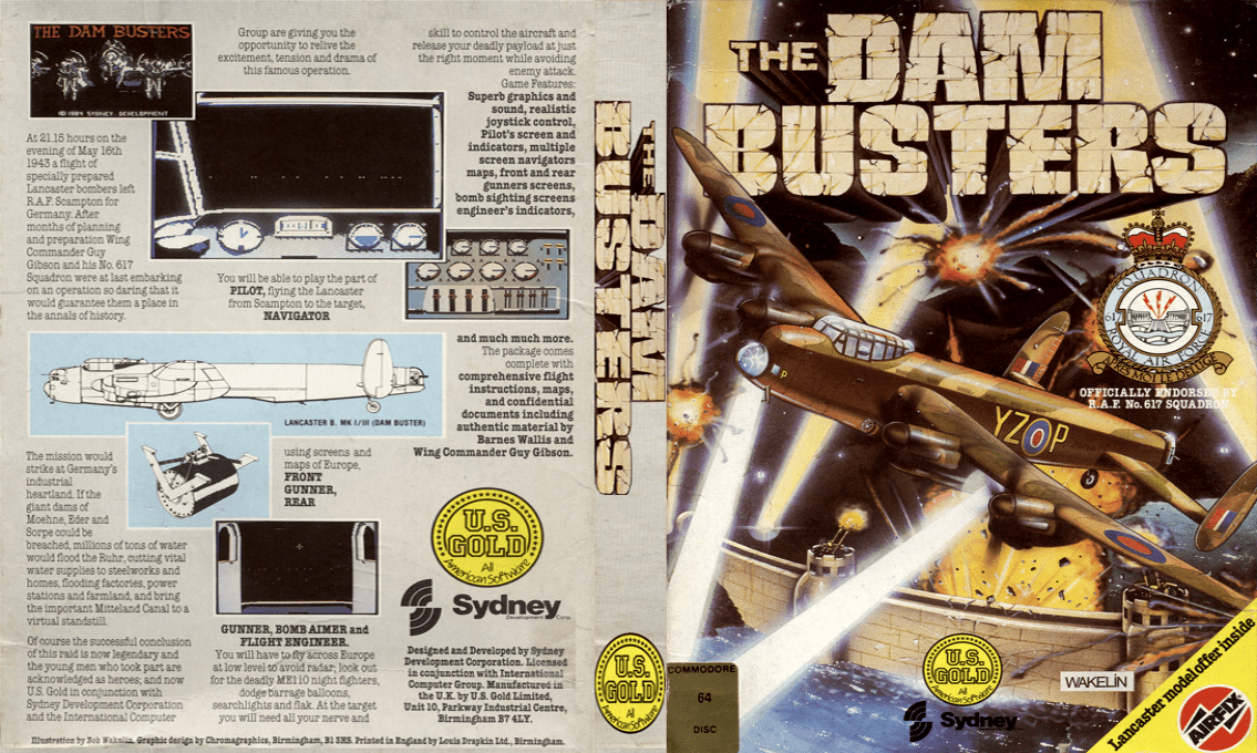 Dam Busters, The — box-texture (EU)
