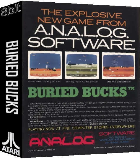 Buried Bucks — box-3D (US)