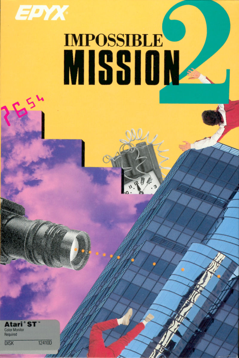 Impossible Mission 2 box art