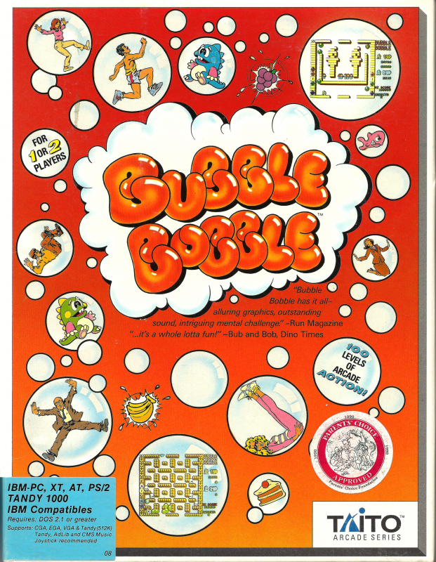 Bubble Bobble box art