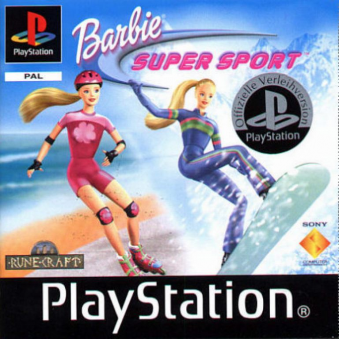 Barbie - Super Sport — box-2D (DE)