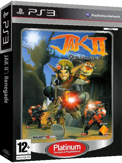 Jak II HD — box-3D (EU)
