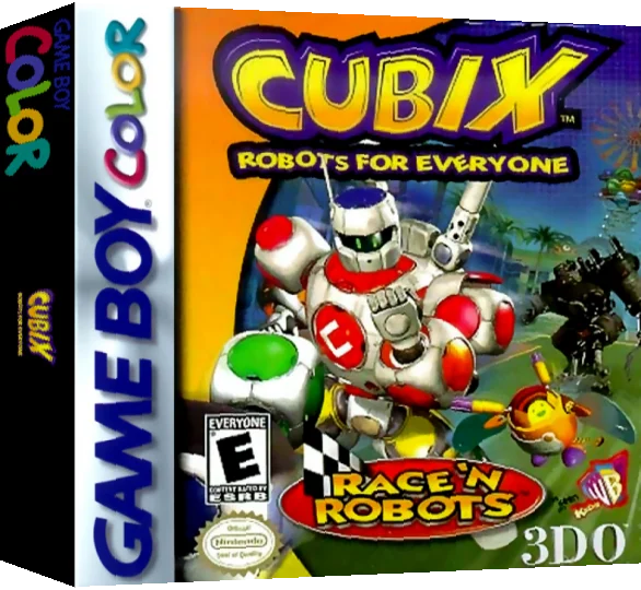 Cubix - Robots for Everyone - Race 'n Robots — box-3D (US)
