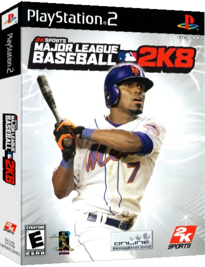 Major League Baseball 2K8 — box-3D (US)