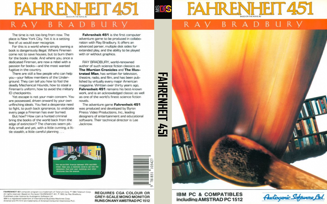 Fahrenheit 451 — box-texture (EU)
