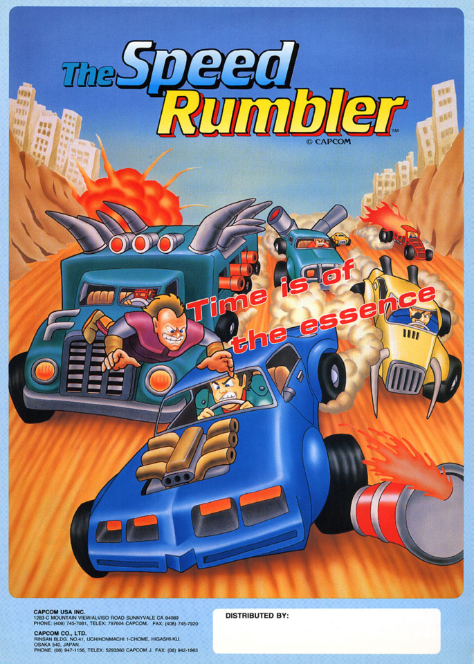 The Speed Rumbler box art