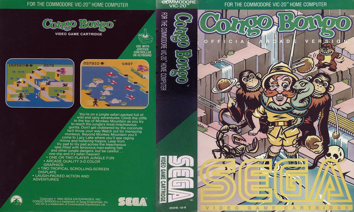 Congo Bongo — box-texture (US)