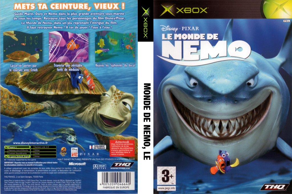 Monde De Nemo, Le — box-texture (FR)