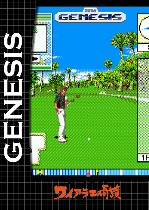 New 3d Golf Simulation - Waialae No Kiseki — box-2D (SS)