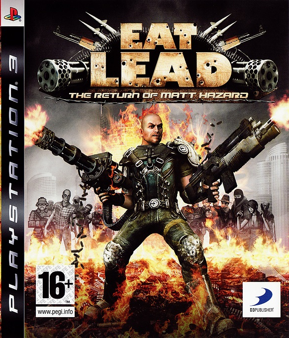 Eat Lead - The Return of Matt Hazard — box-2D (EU)