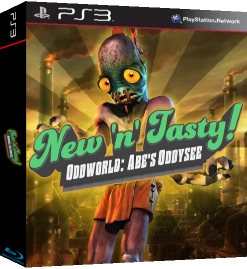 Oddworld - Abe's Oddysee - New 'n' Tasty! — box-3D (WOR)