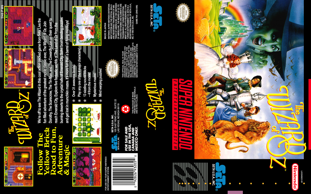 Wizard Of Oz The — box-texture (US)