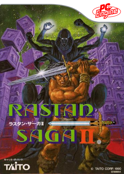 Rastan Saga 2 box art