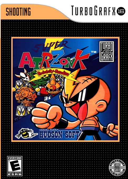 Super Air Zonk - Rockabilly Paradise box art
