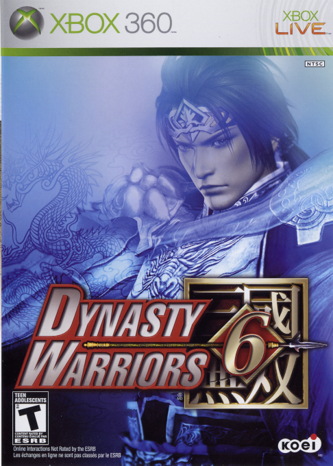 Dynasty Warriors 6 box art