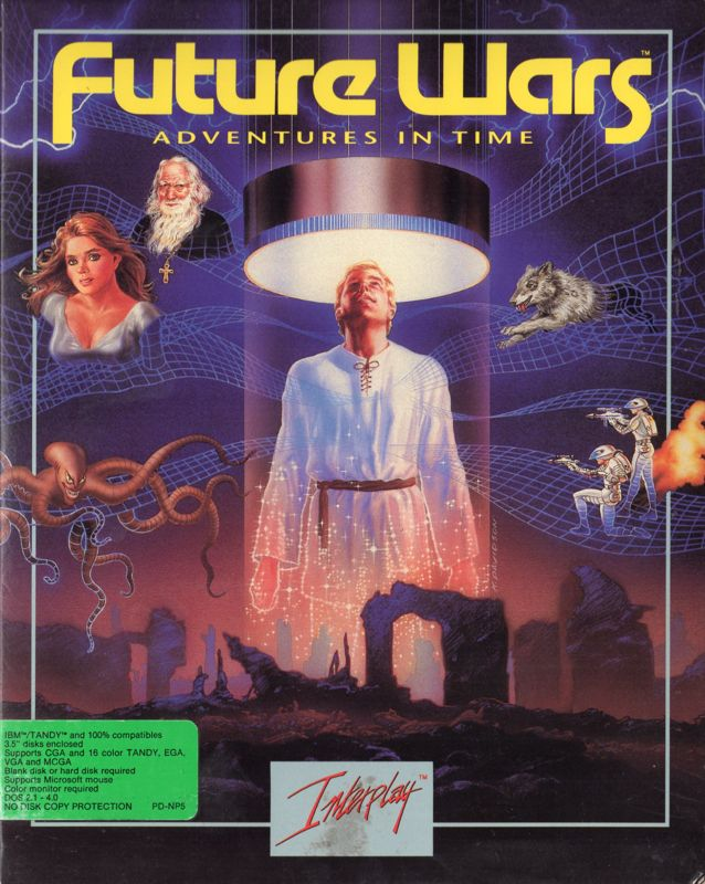 Future Wars - Adventures in Time box art