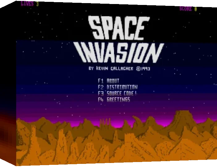 Space Invasion — box-3D (WOR)