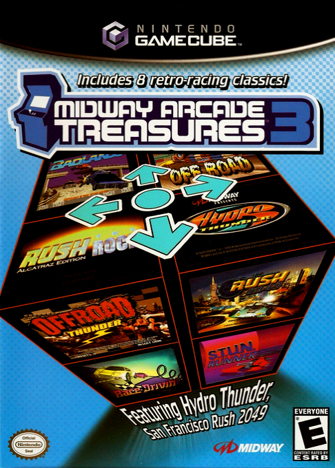 Midway Arcade Treasures 3 box art