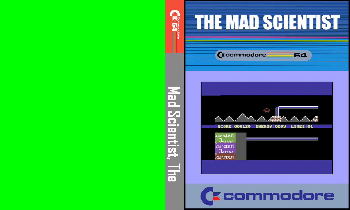 Mad Scientist, The — box-texture (CUS)