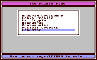 The Puzzle Page #074 — ss (WOR)