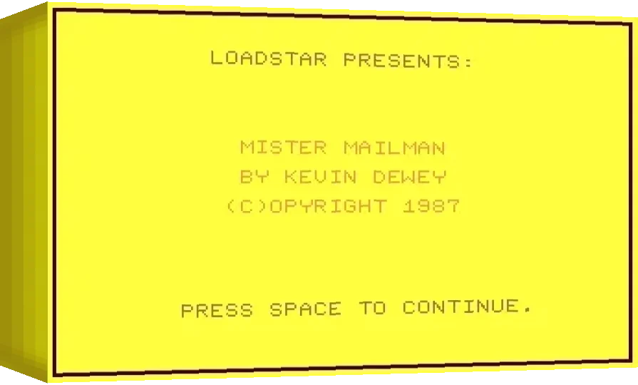 Mister Mailman — box-3D (WOR)