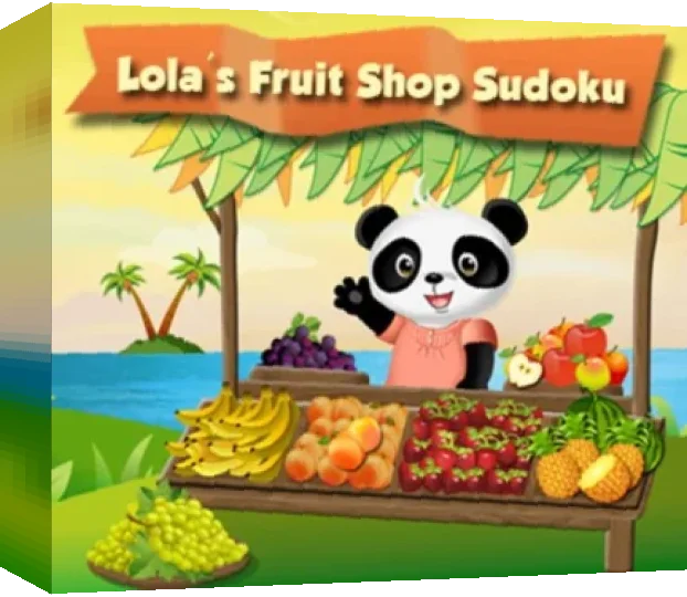 Lola's Fruit Shop Sudoku — box-3D (EU)