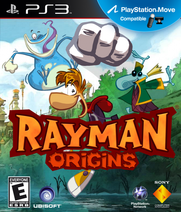 Rayman Origins box art