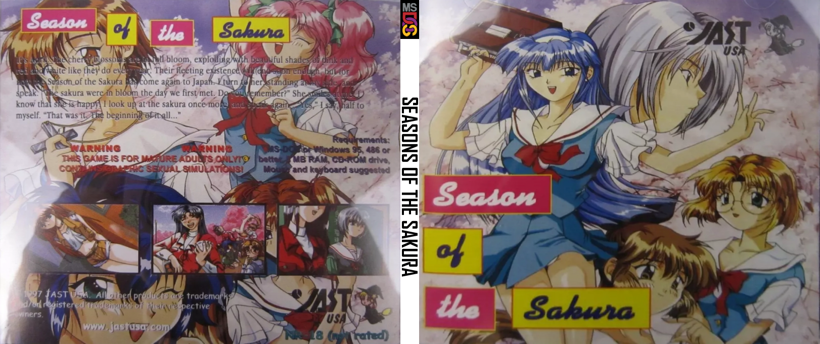 Seasons of the Sakura — box-texture (CUS)