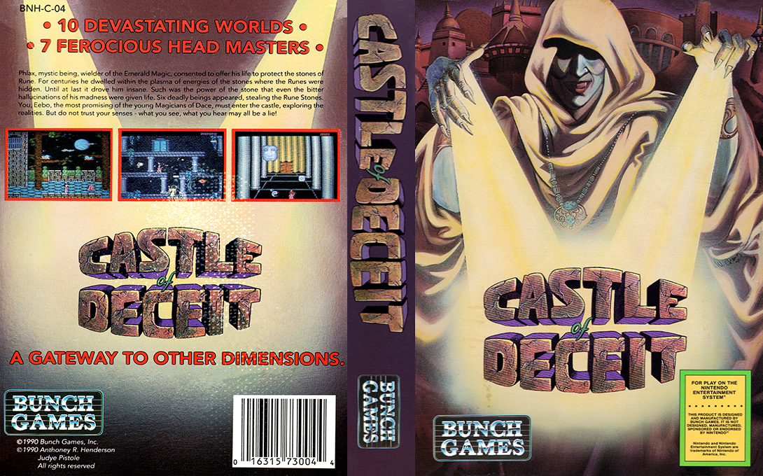 Castle of Deceit — box-texture (US)