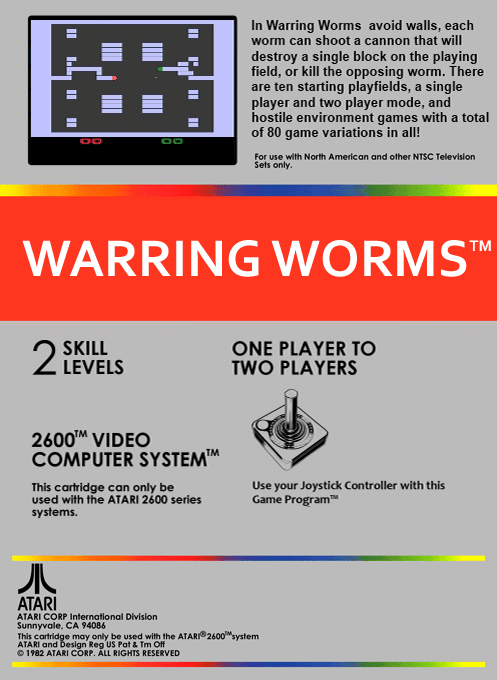 Warring Worms — box-2D-back (US)