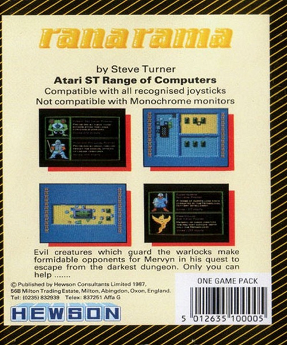 Rana Rama — box-2D-back (EU)