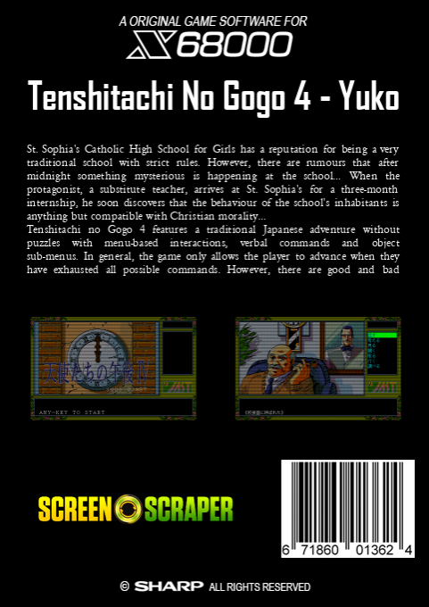 Tenshitachi No Gogo 4 - Yuko — box-2D-back (SS)