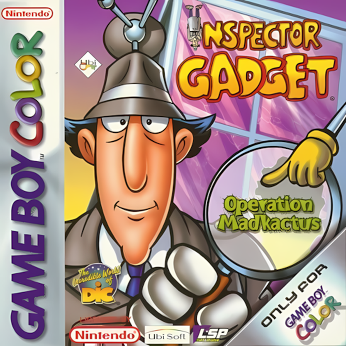 Inspector Gadget - Operation Madkactus — box-2D (EU)
