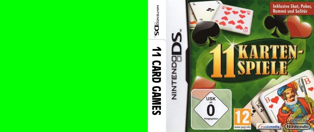 11 Card Games — box-texture (DE)