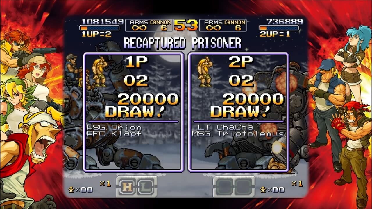 Metal Slug XX - Tsuika Character - Leona — screenshot (WOR)