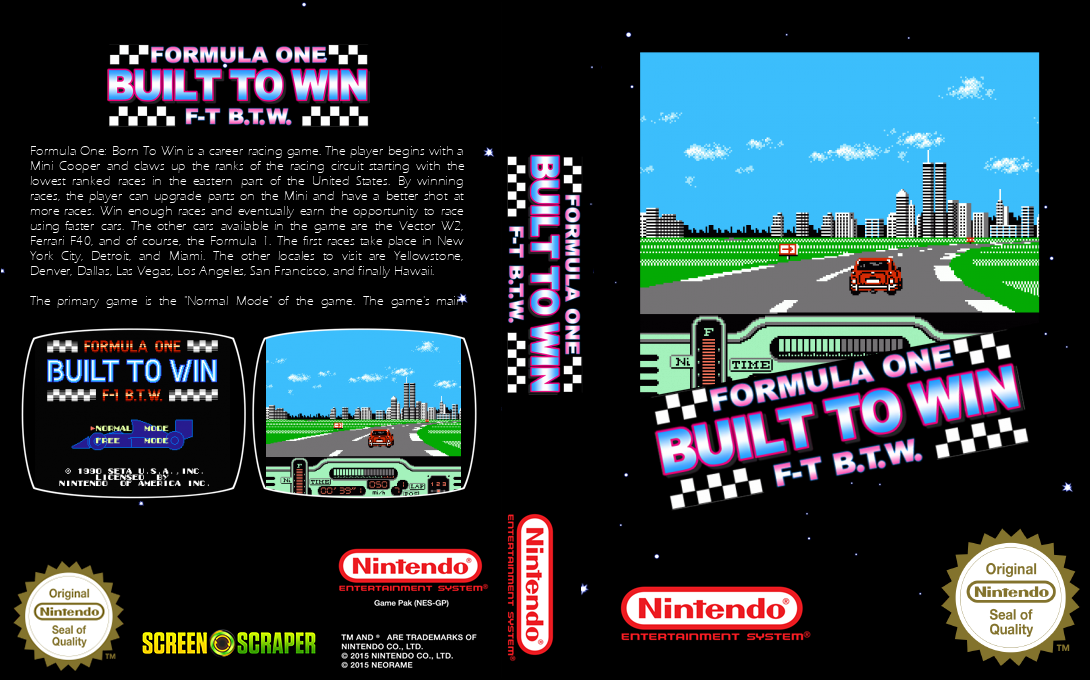 Formula One - Built to Win — box-texture (SS)